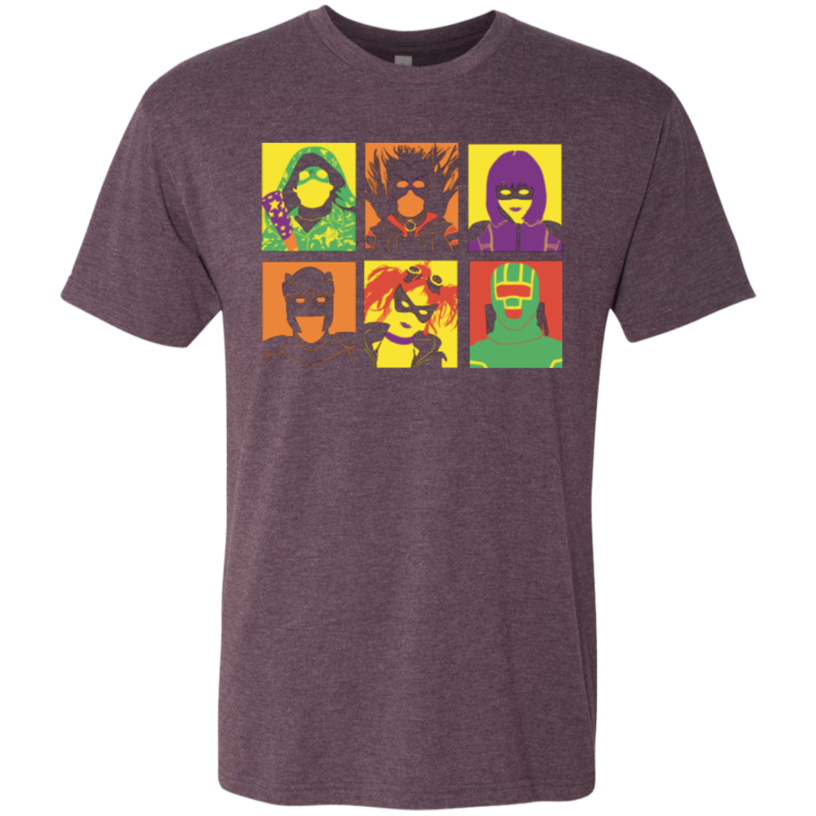 Kick Ass pop Men's Triblend T-Shirt