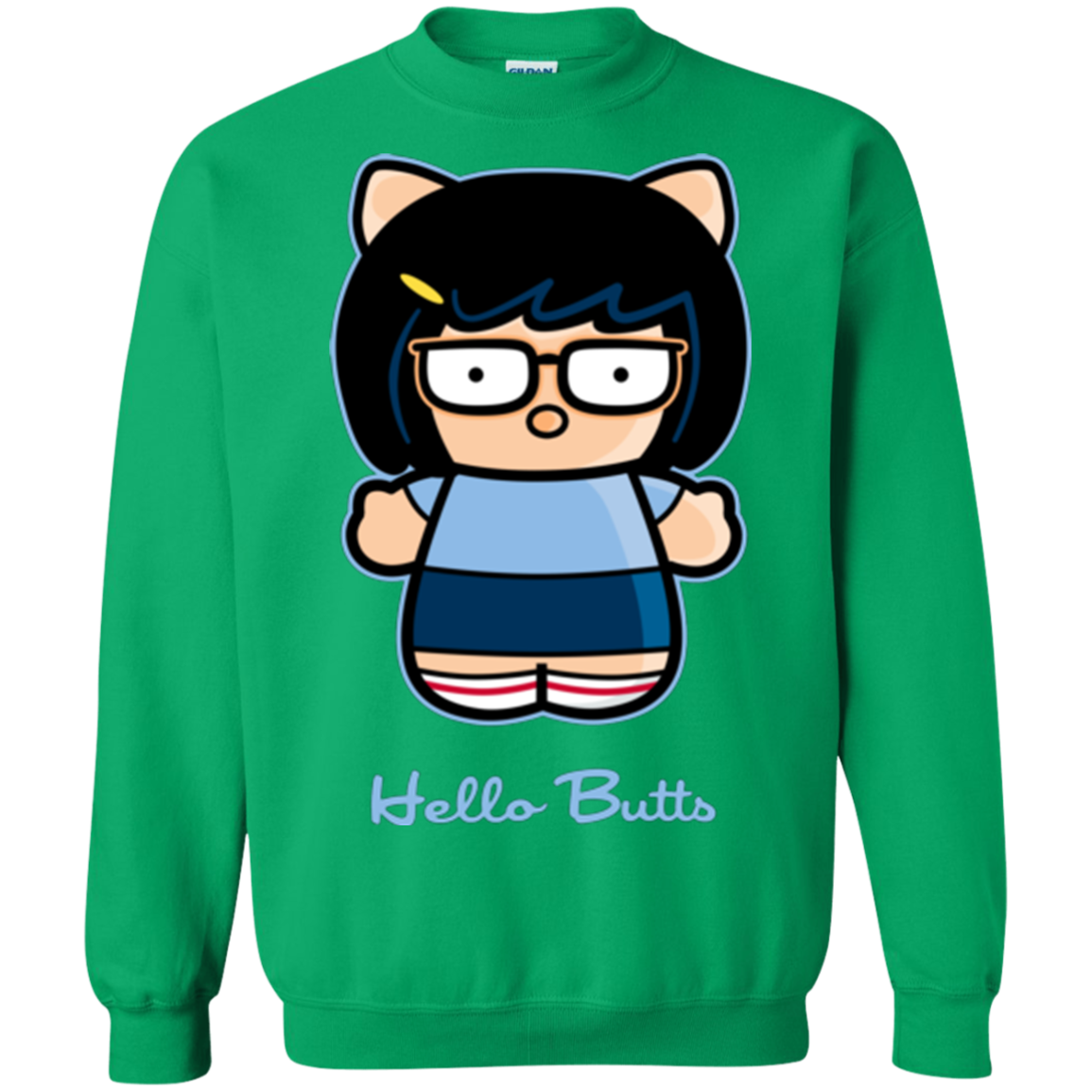 Hello Butts Crewneck Sweatshirt