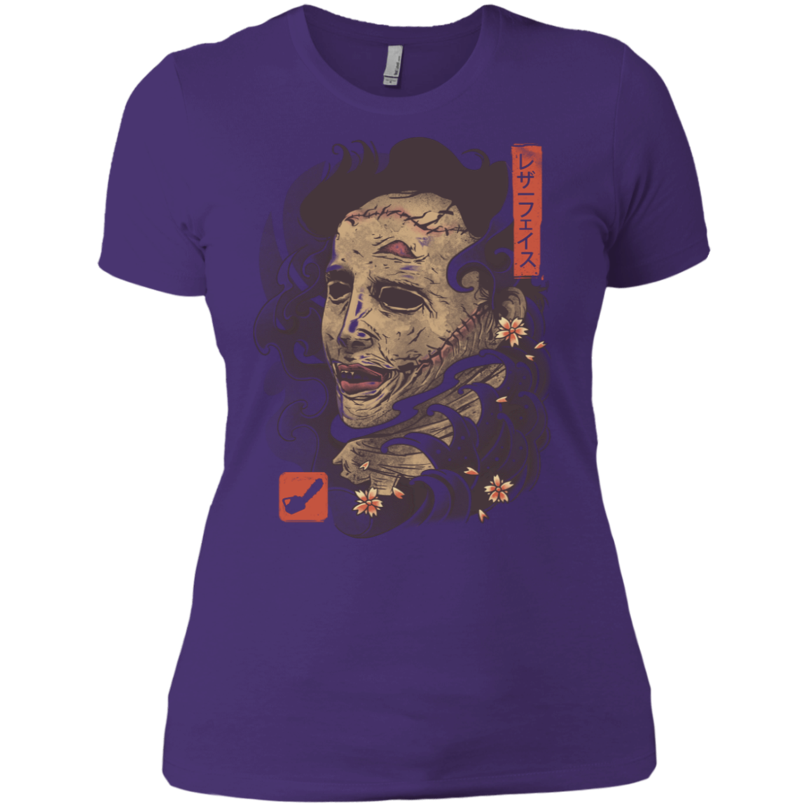 Oni Leather Mask Women's Premium T-Shirt