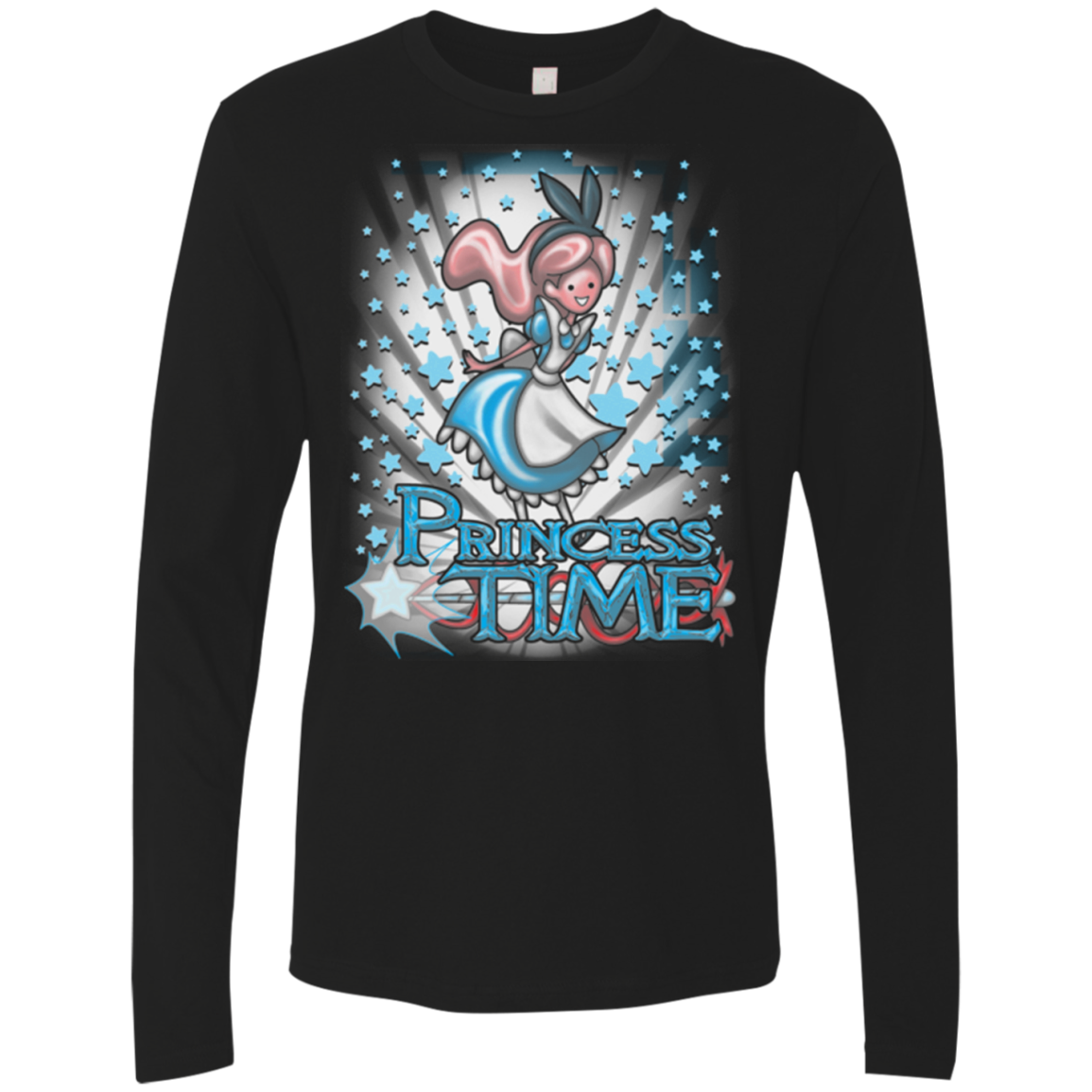 Princess Time Alice Men's Premium Long Sleeve
