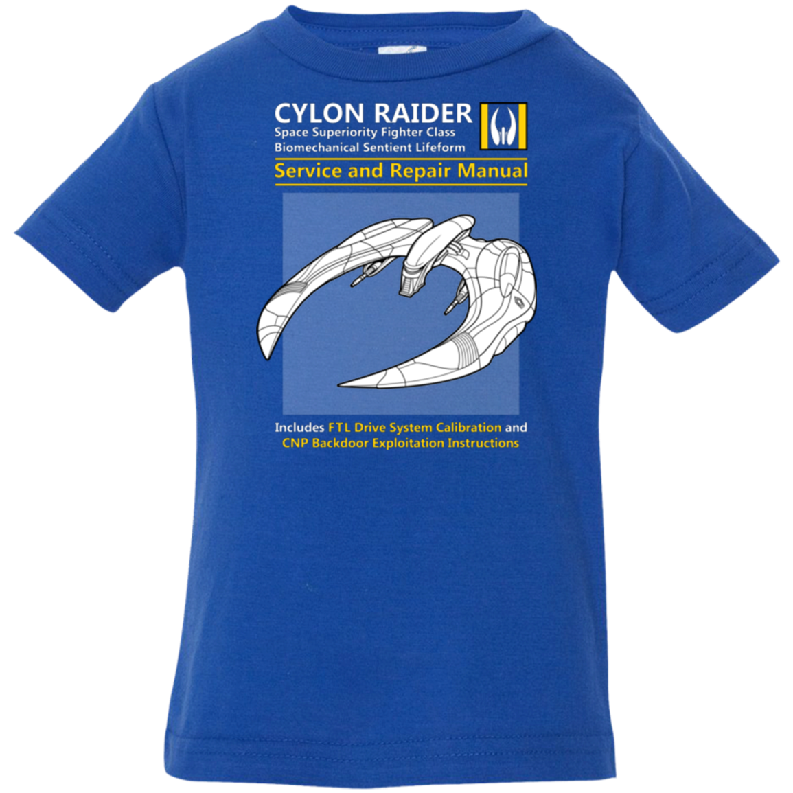 CYLON RAIDER SERVICE & REPAIR MANUAL Infant Premium T-Shirt