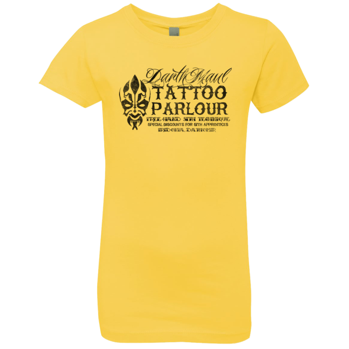 Darth Maul Tattoo Parlour Girls Premium T-Shirt