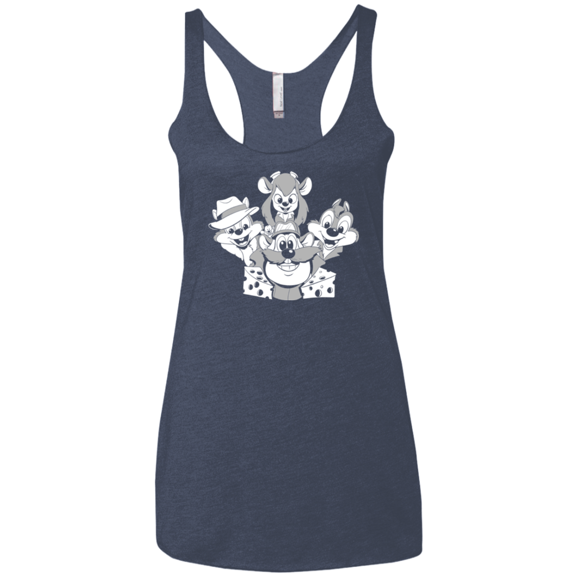Rangers Rap Women's Triblend Racerback Tank