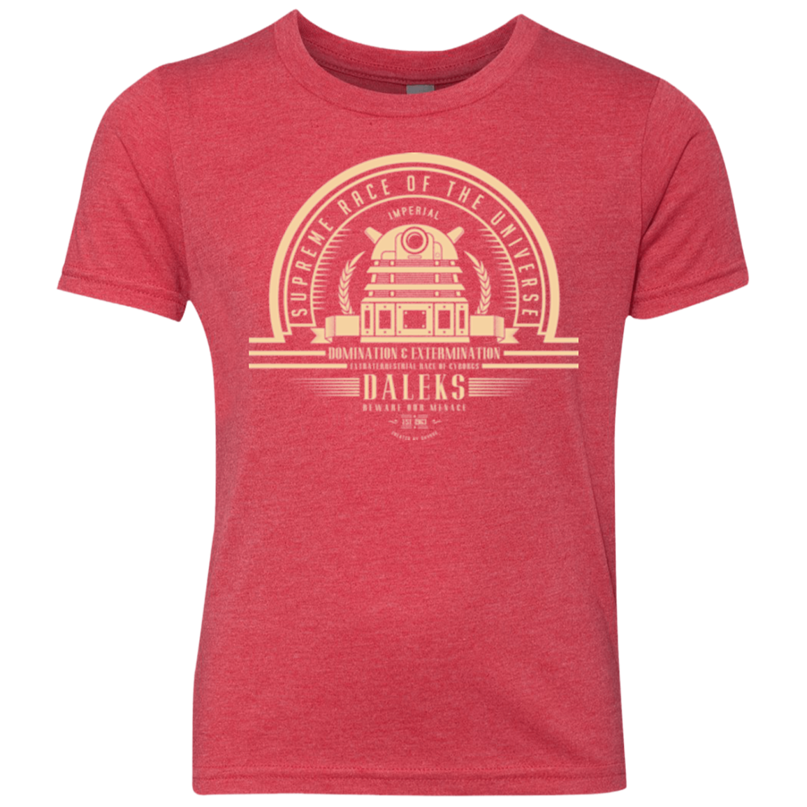 Who Villains Youth Triblend T-Shirt