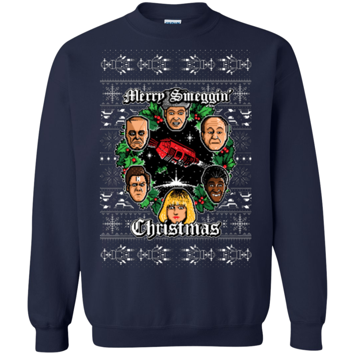 Merry Smeggin Christmas Crewneck Sweatshirt