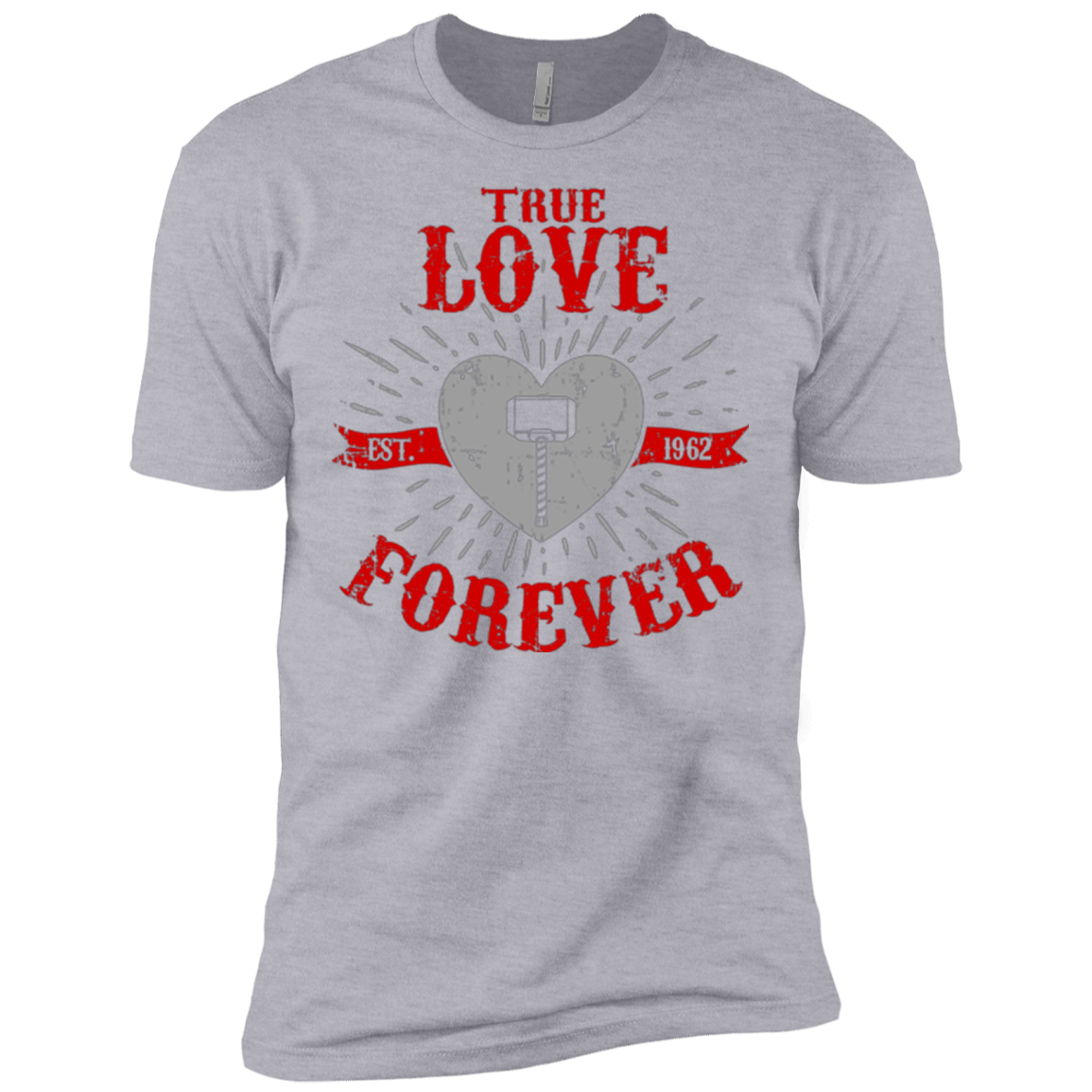 True Love Forever God Thunder Men's Premium T-Shirt
