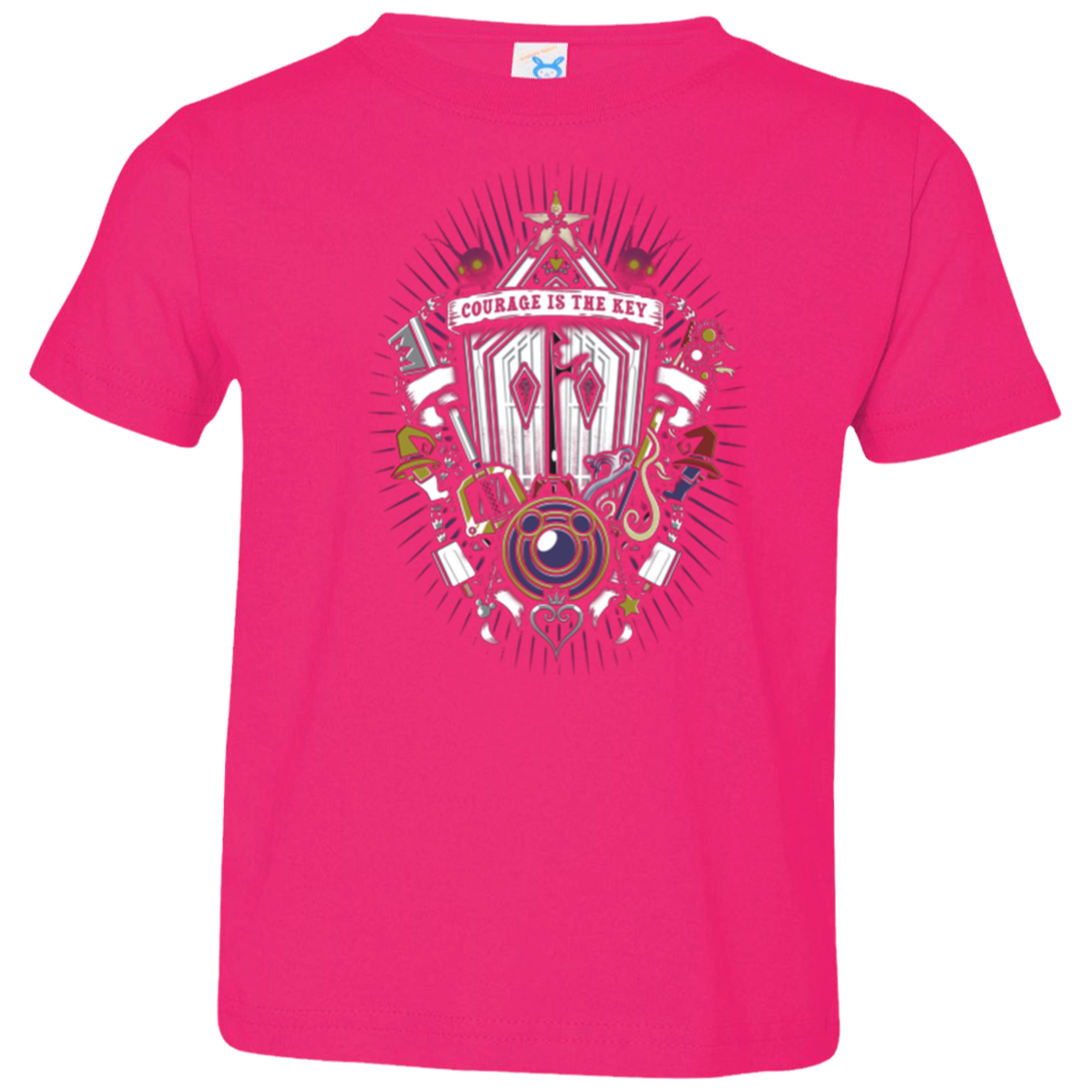 Kingdom & Hearts Crest Toddler Premium T-Shirt