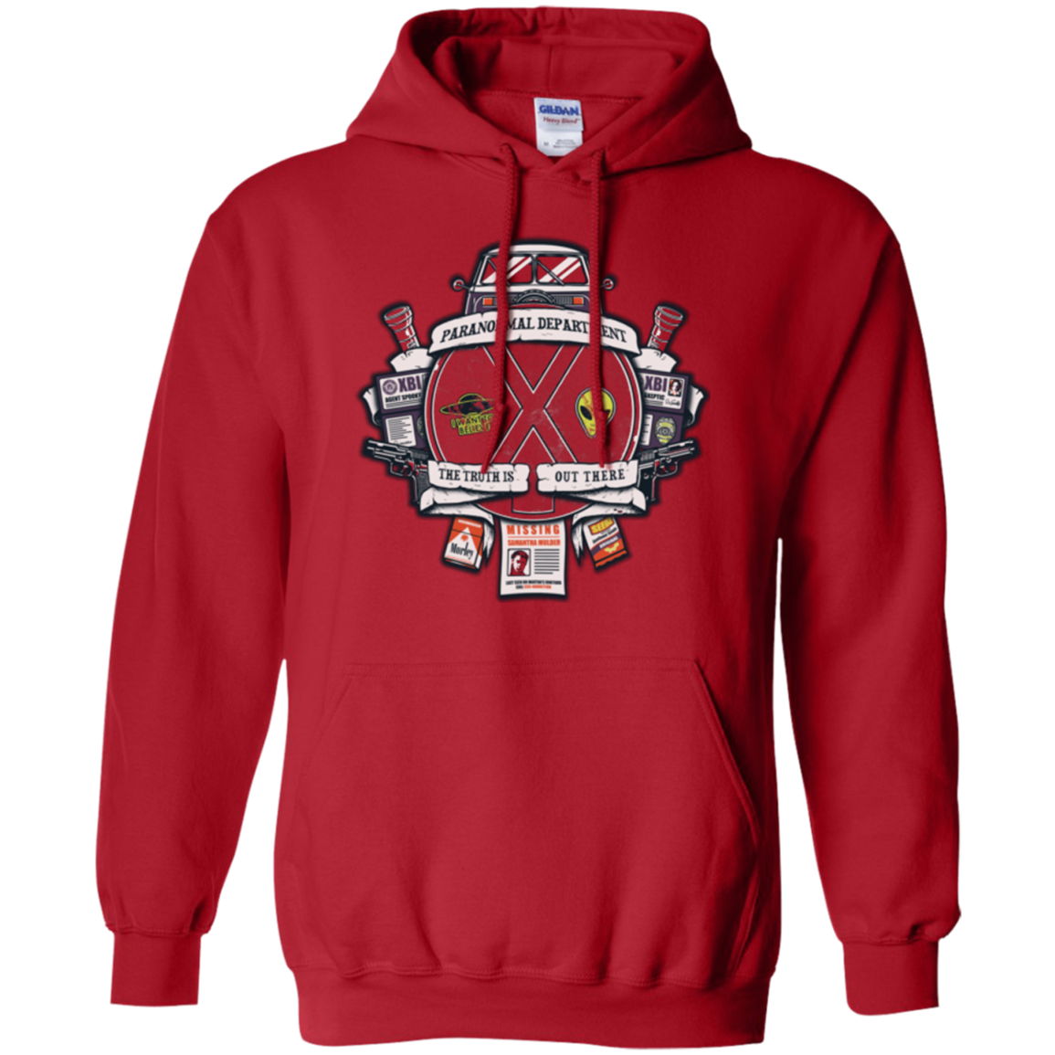 Paranormal files Crest Pullover Hoodie
