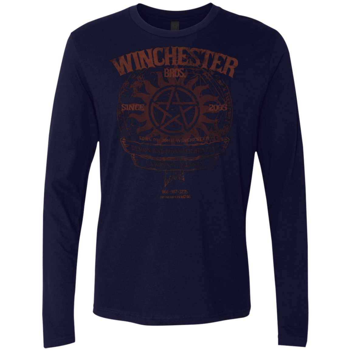 Winchester Bros Men's Premium Long Sleeve