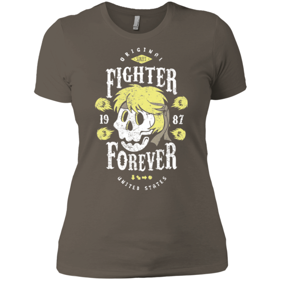 Fighter Forever Ken Women's Premium T-Shirt