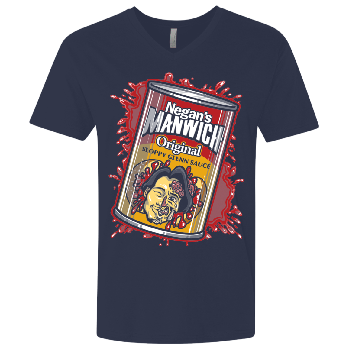 Negans Manwich Men's Premium V-Neck