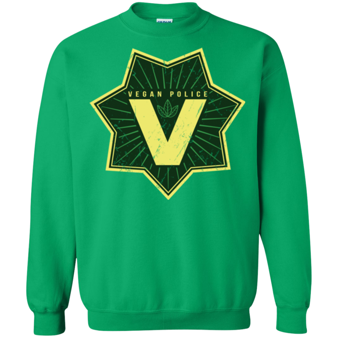 Vegan Police Crewneck Sweatshirt