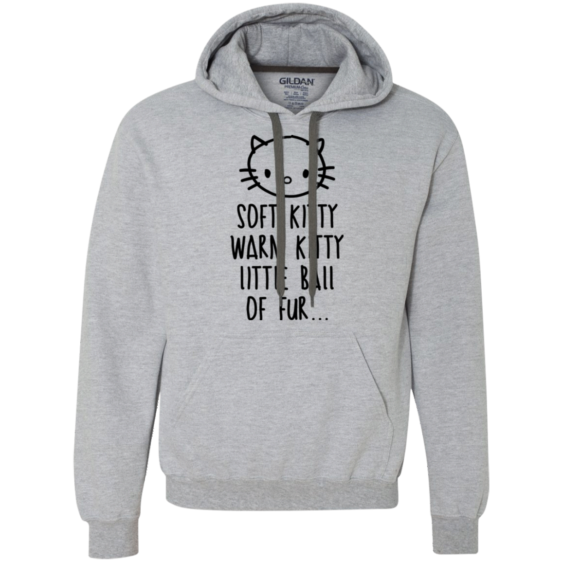 Weird Kitty Premium Fleece Hoodie