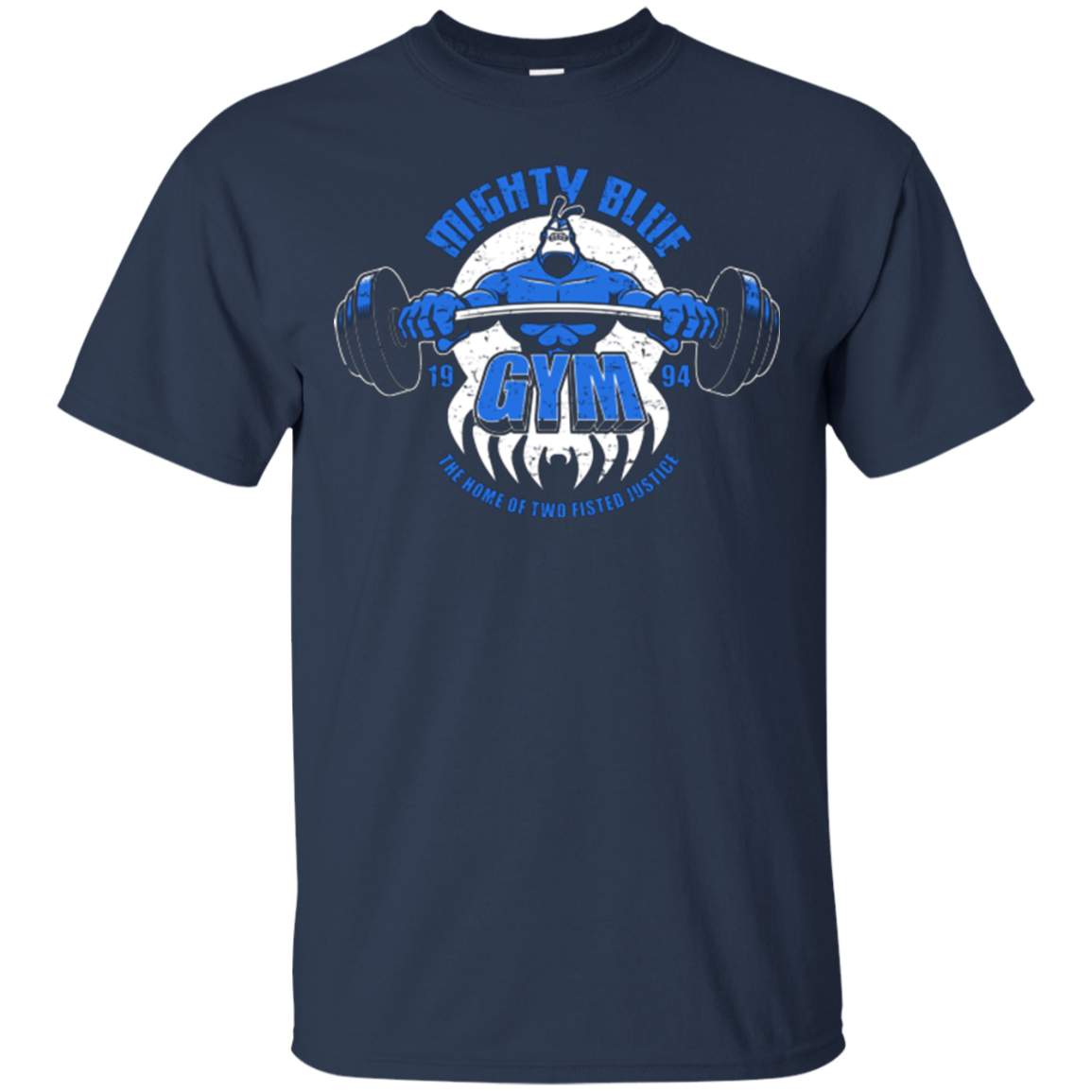 Mighty Blue Gym T-Shirt