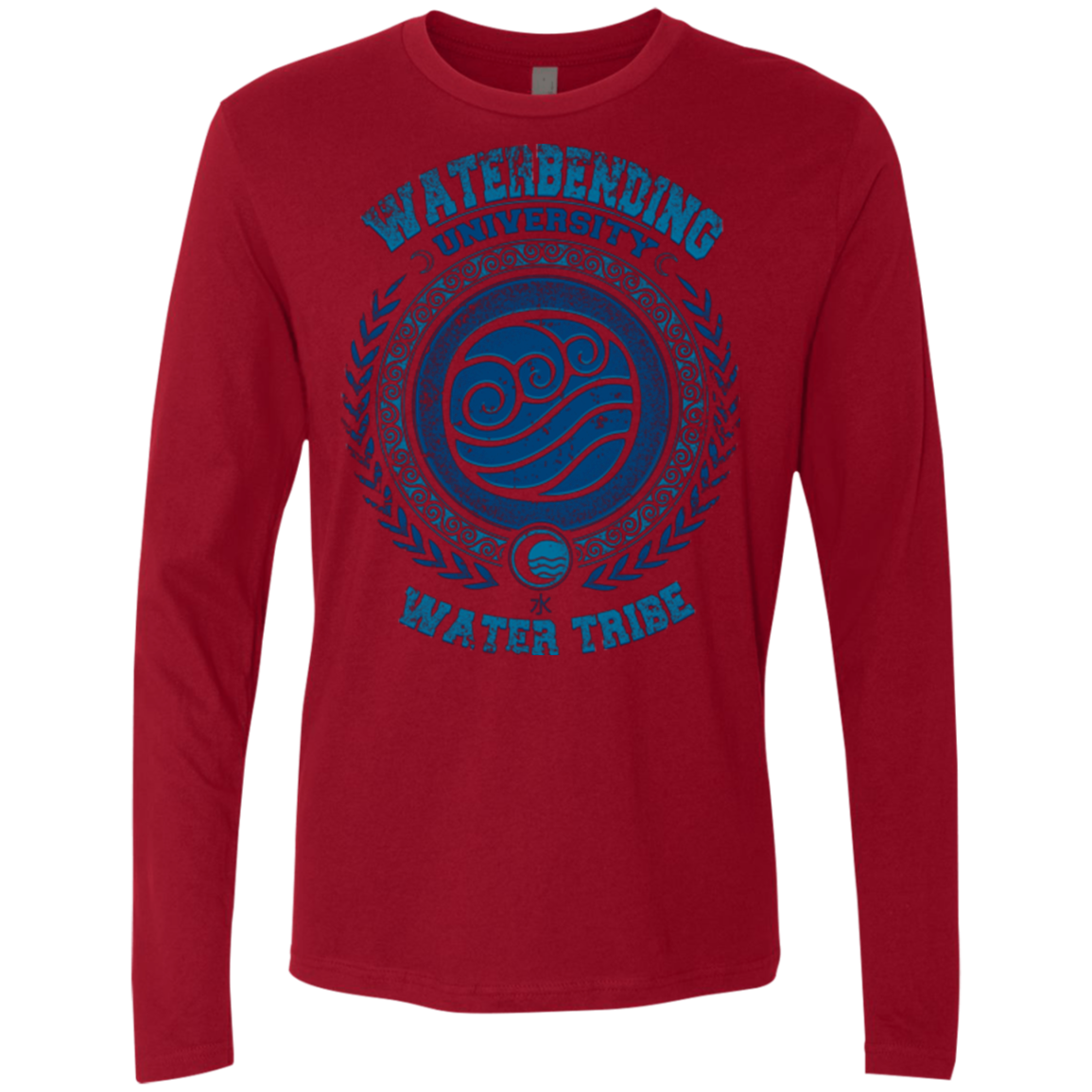 Waterbending University Men's Premium Long Sleeve