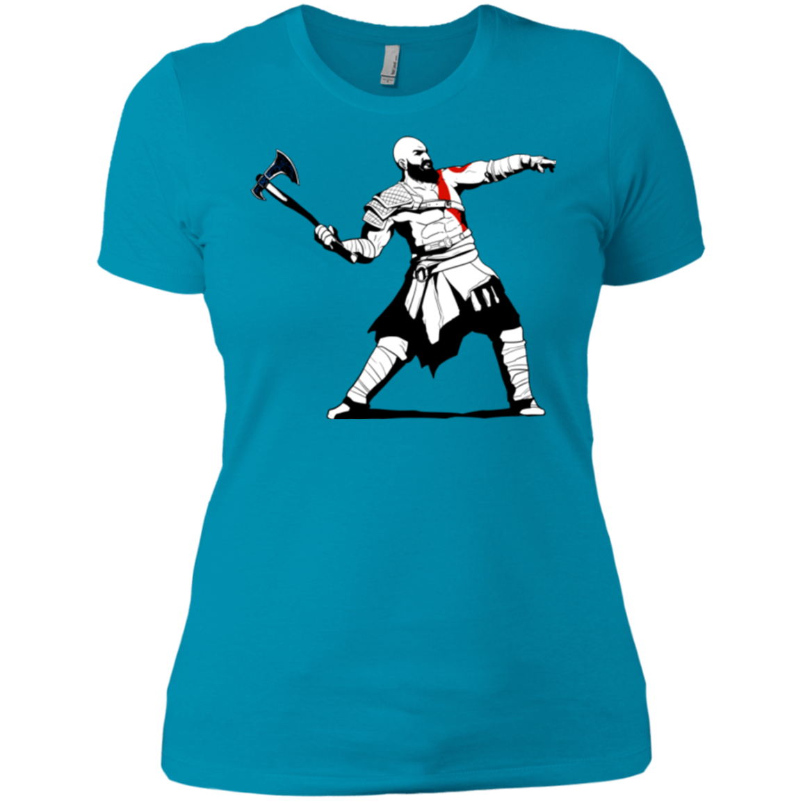 Kratos Banksy Women's Premium T-Shirt