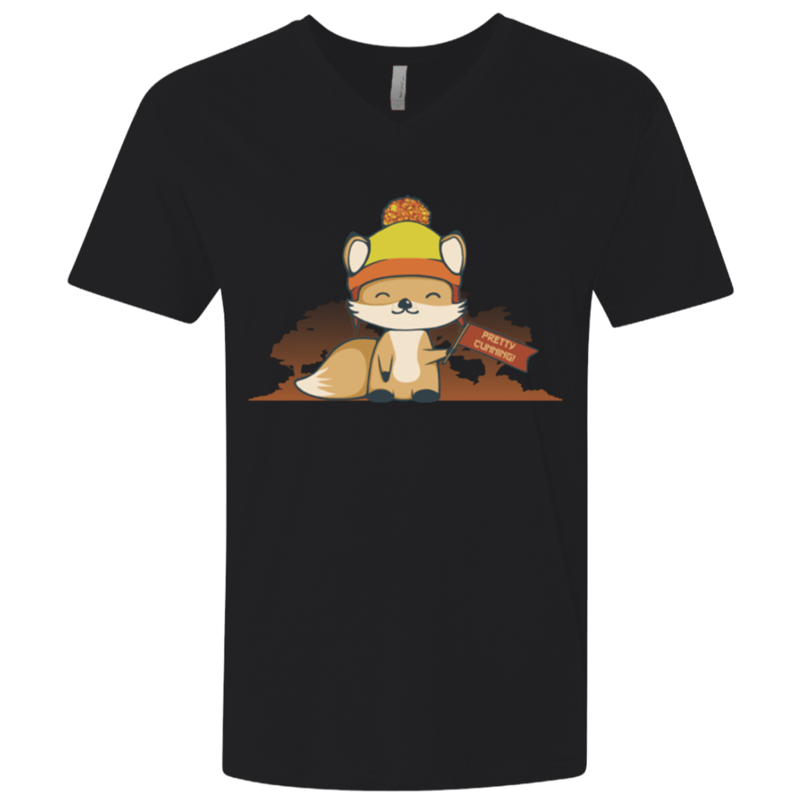 Pretty Cunning Men's Premium V-Neck
