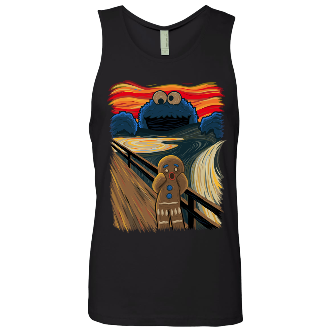 The Cookie Muncher Men's Premium Tank Top