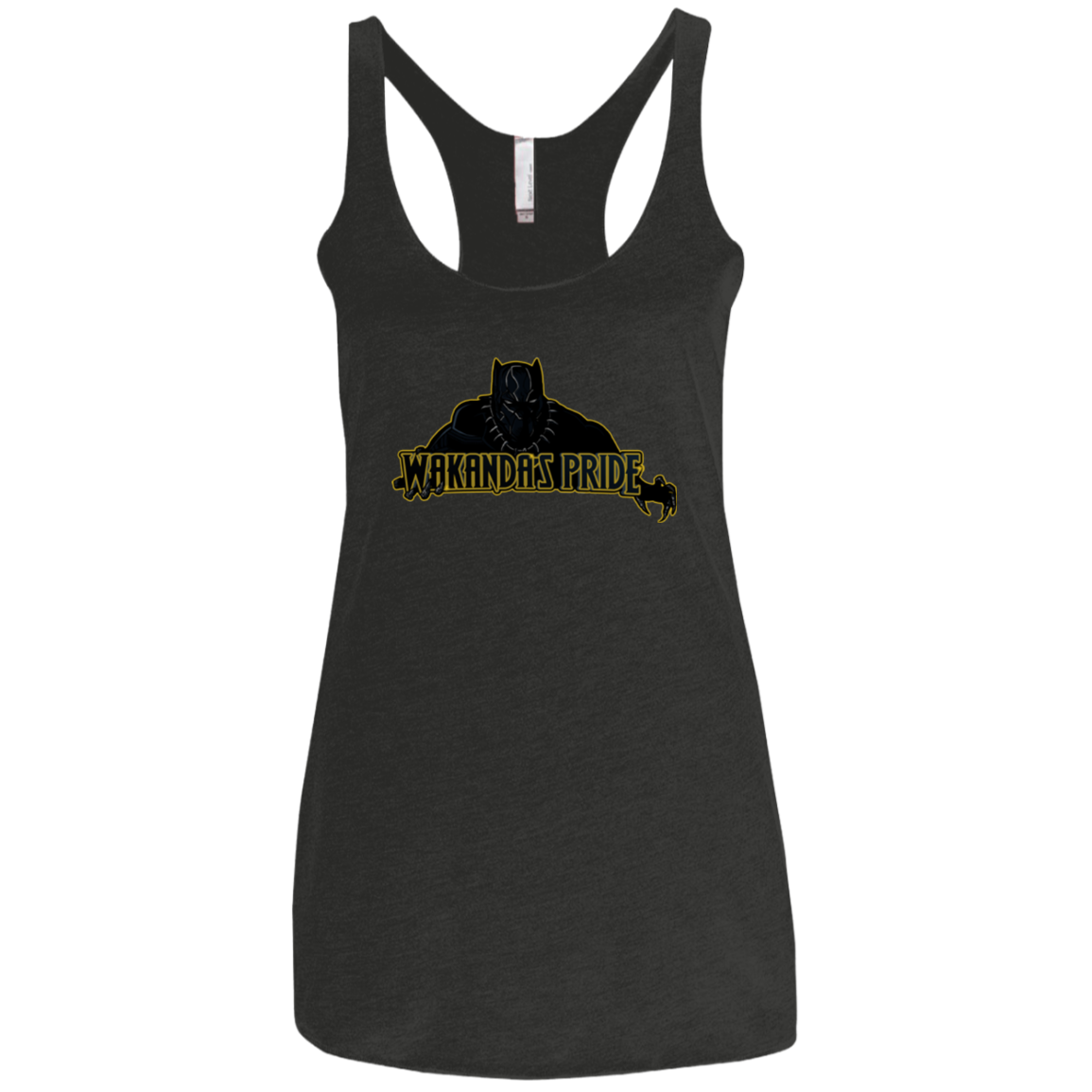 Wakandas Pride Women's Triblend Racerback Tank