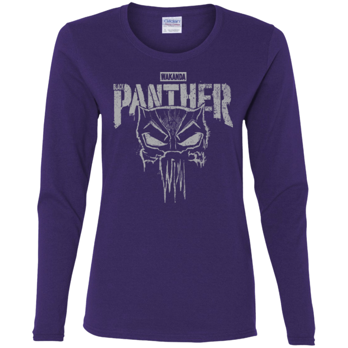 Punish Enemies Of Wakanda Women's Long Sleeve T-Shirt