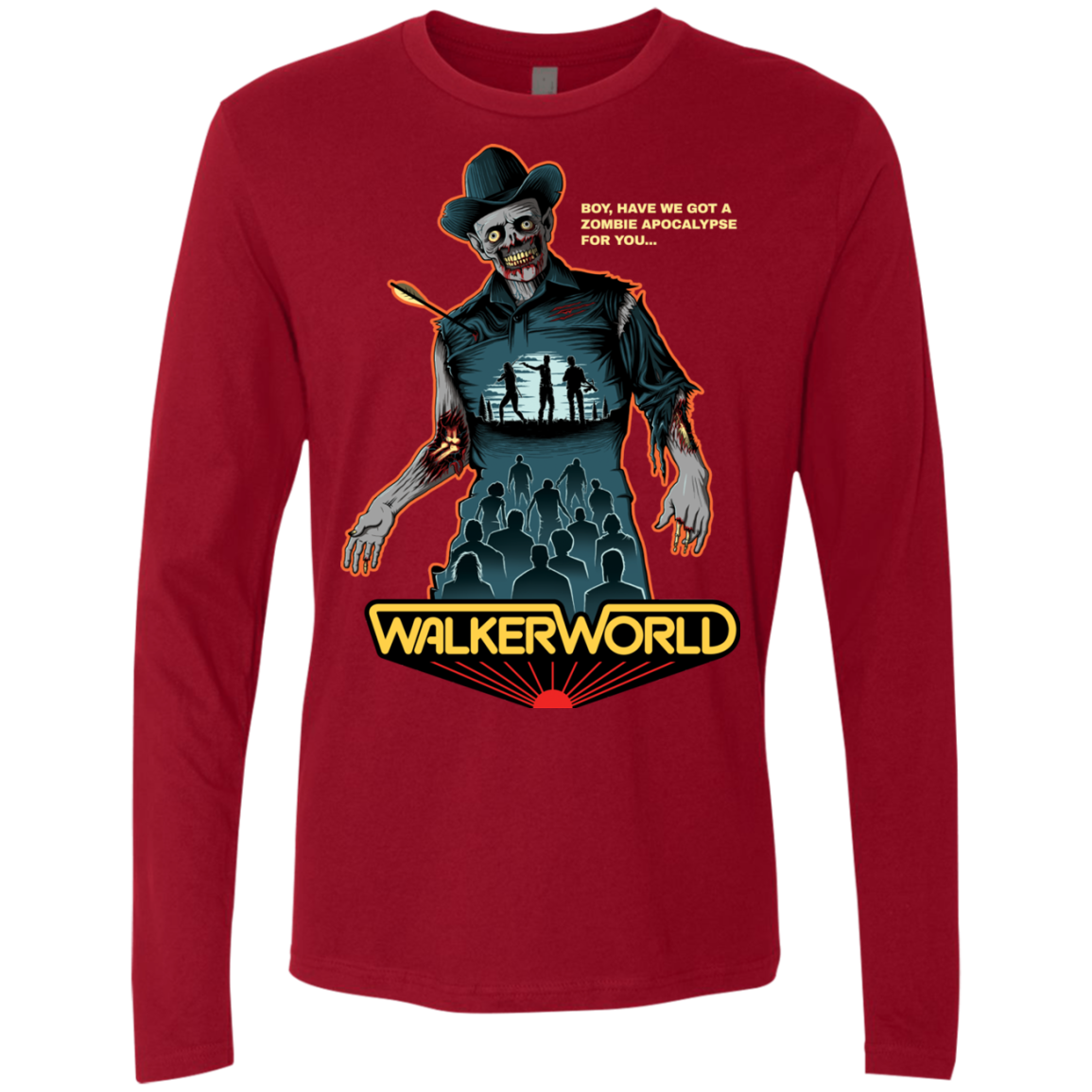 Walker World Men's Premium Long Sleeve