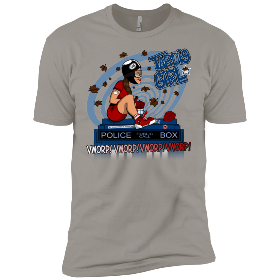 Tardis Girl Boys Premium T-Shirt