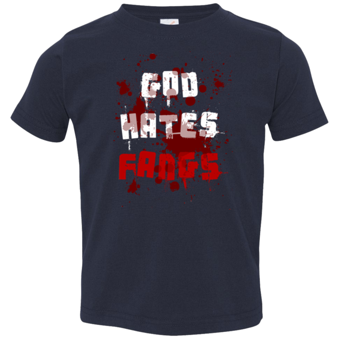 God hates fangs Toddler Premium T-Shirt
