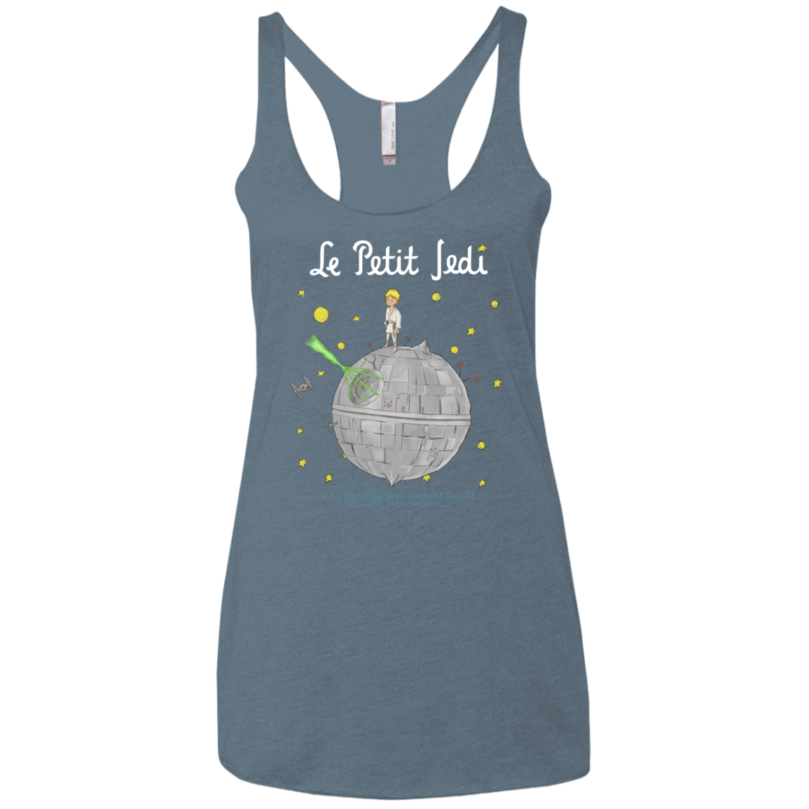 Le Petit Jedi Women's Triblend Racerback Tank
