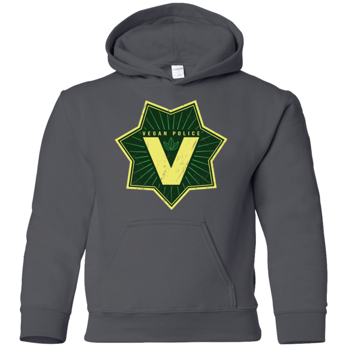 Vegan Police Youth Hoodie