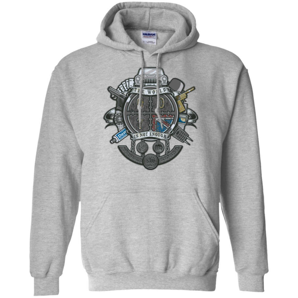 British Spy Crest Pullover Hoodie