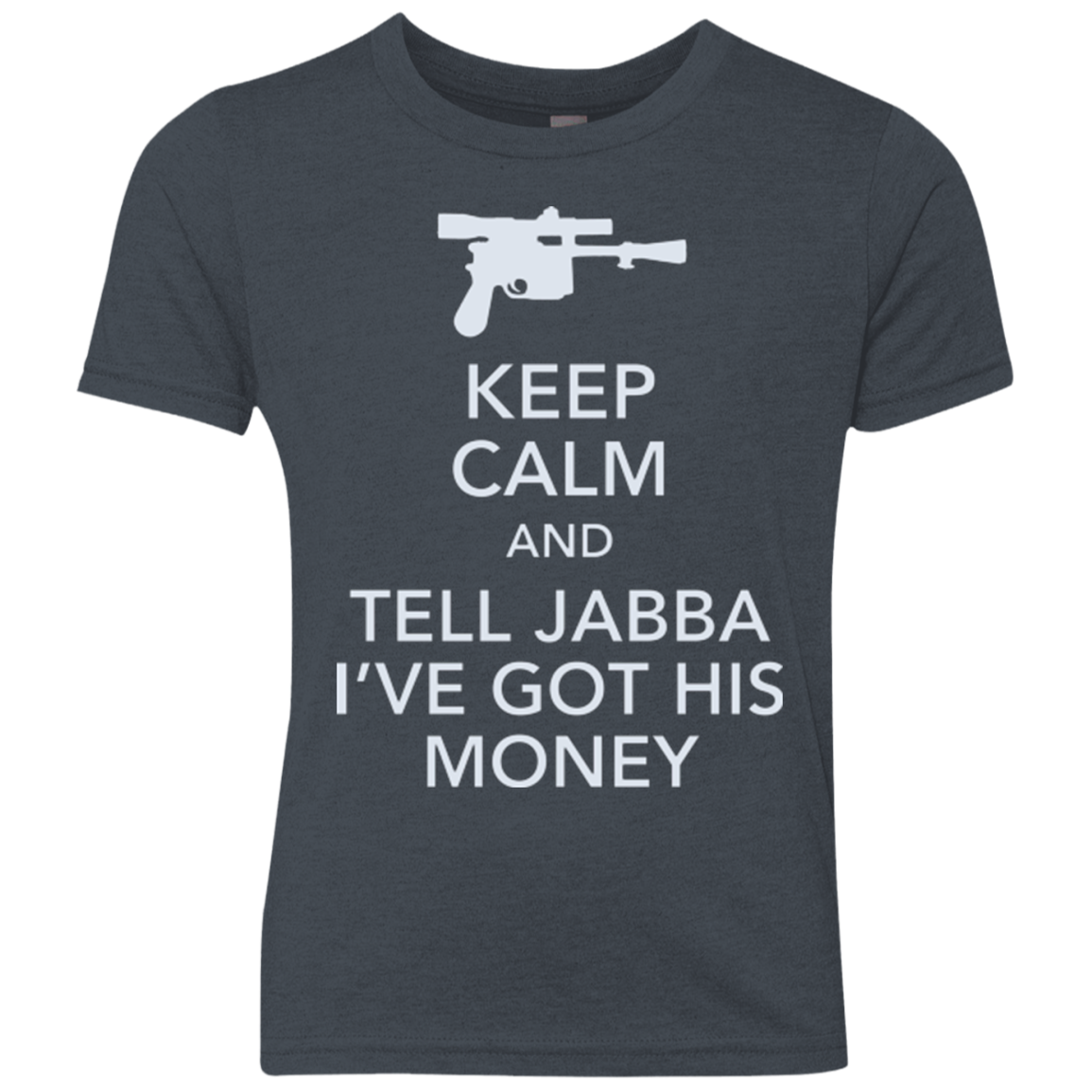 Tell Jabba (2) Youth Triblend T-Shirt