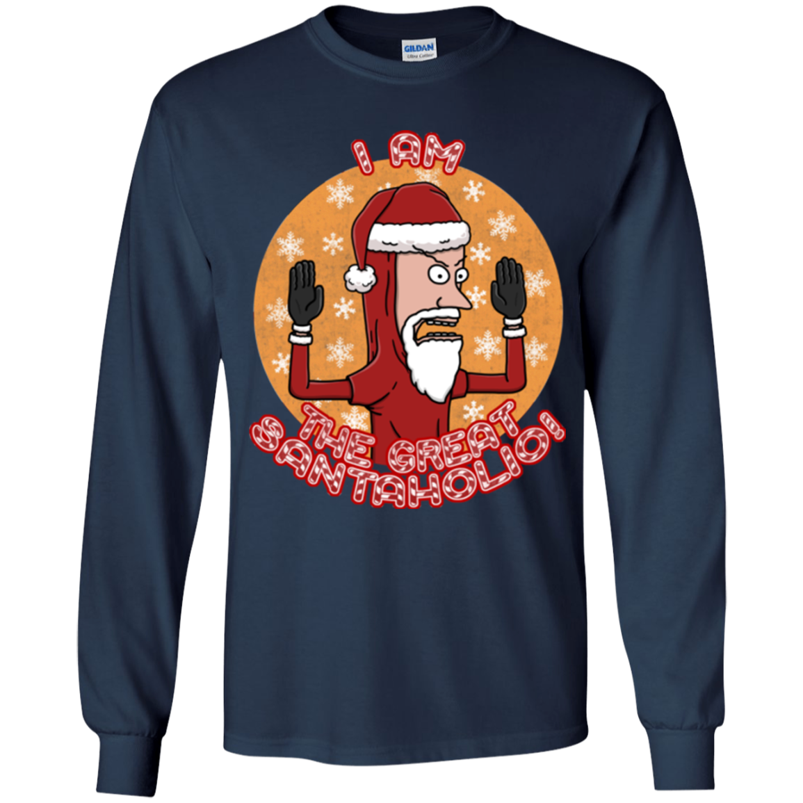 The Great Santaholio Youth Long Sleeve T-Shirt