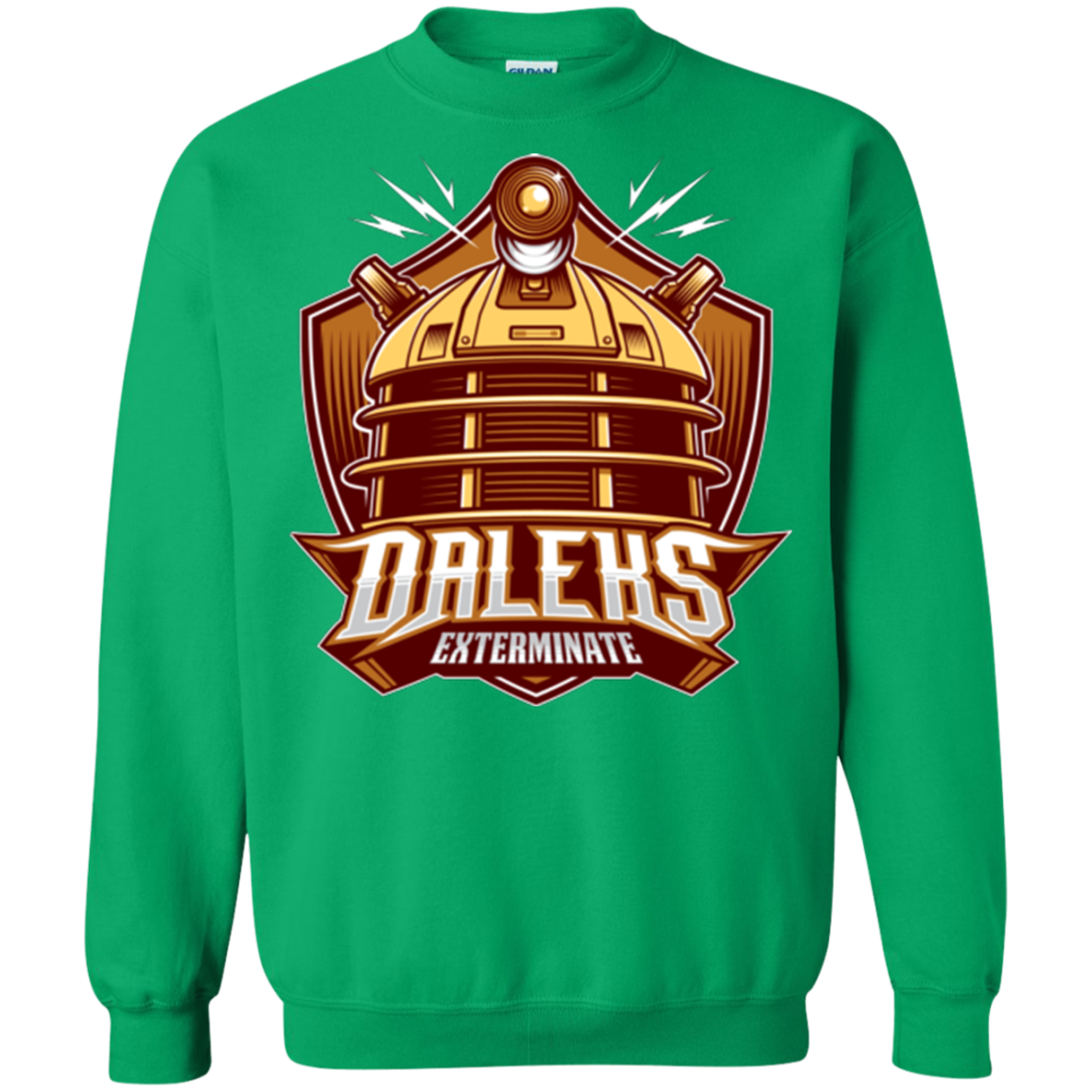 Dr. Who Daleks Crewneck Sweatshirt
