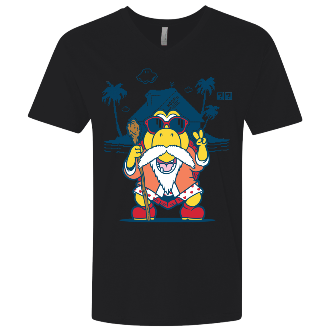 TURTLE HERMIT Men's Premium V-Neck