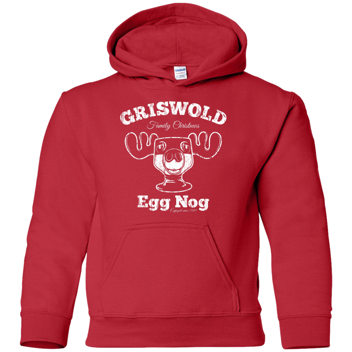 Griswold Christmas Egg Nog Youth Hoodie