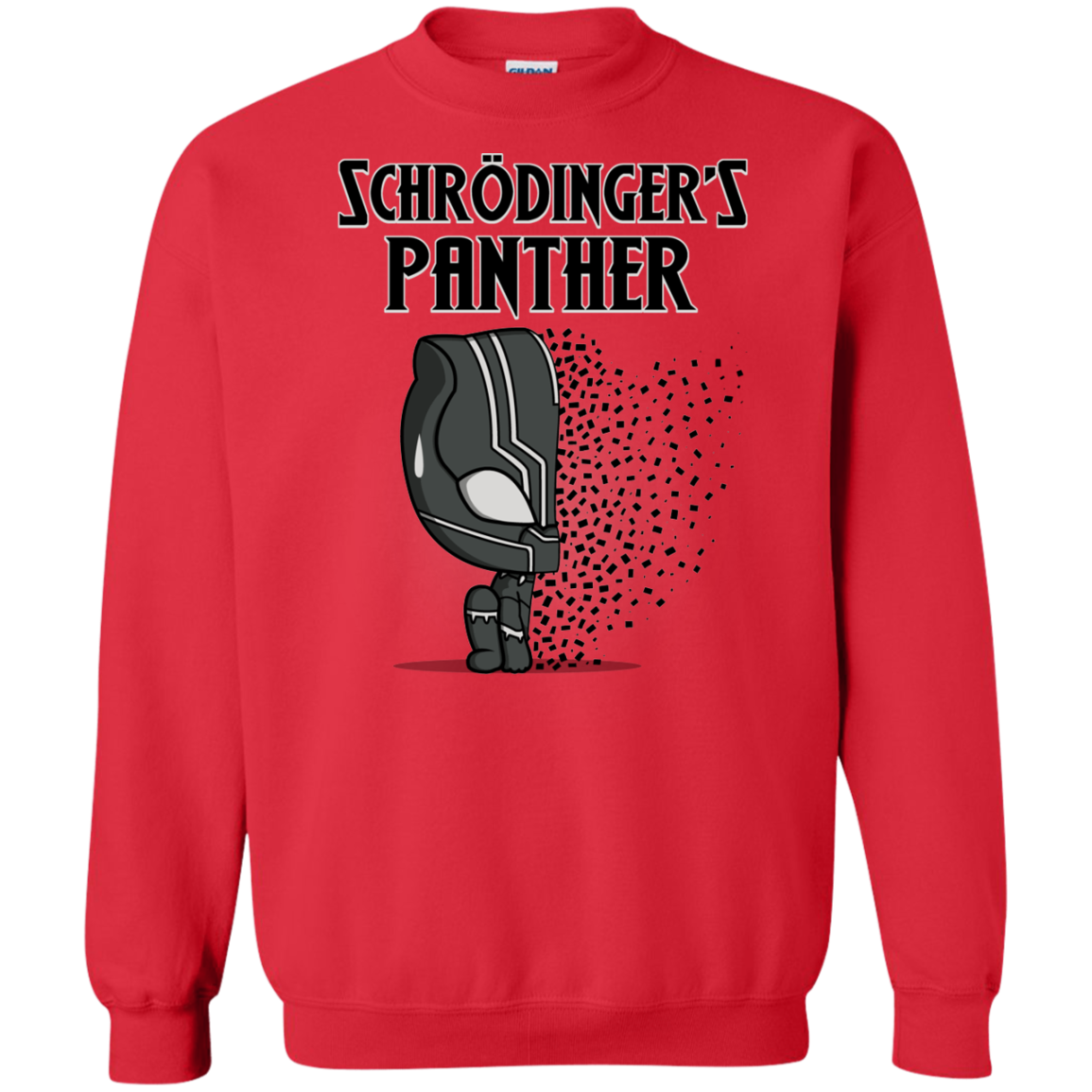 Schrodingers Panther Crewneck Sweatshirt