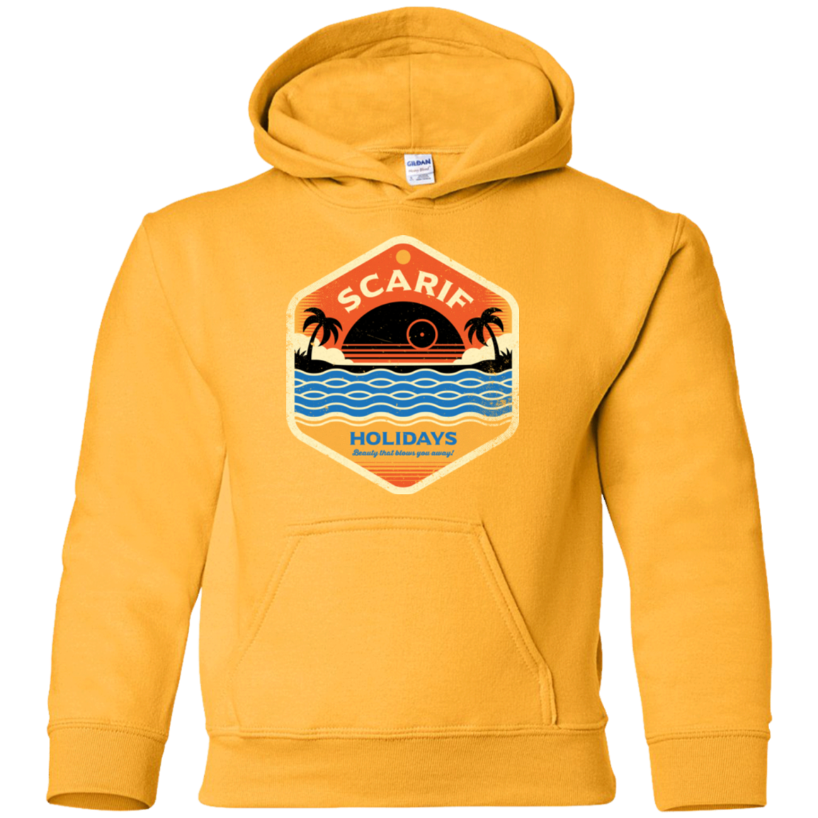 Sun Sea & Space Stations Youth Hoodie
