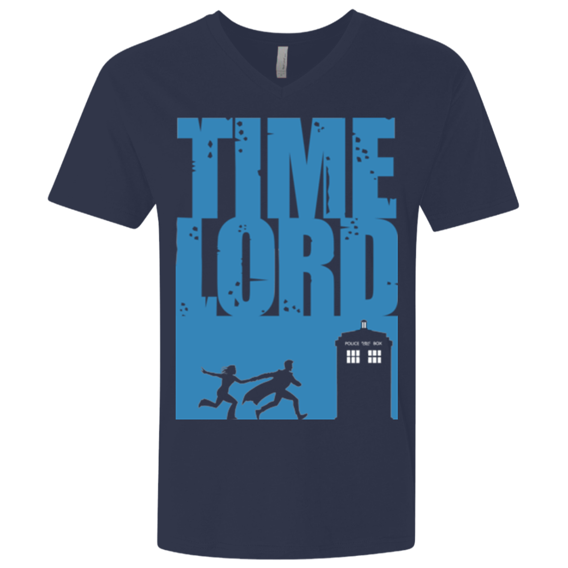 Time Lord Allons-y! Men's Premium V-Neck