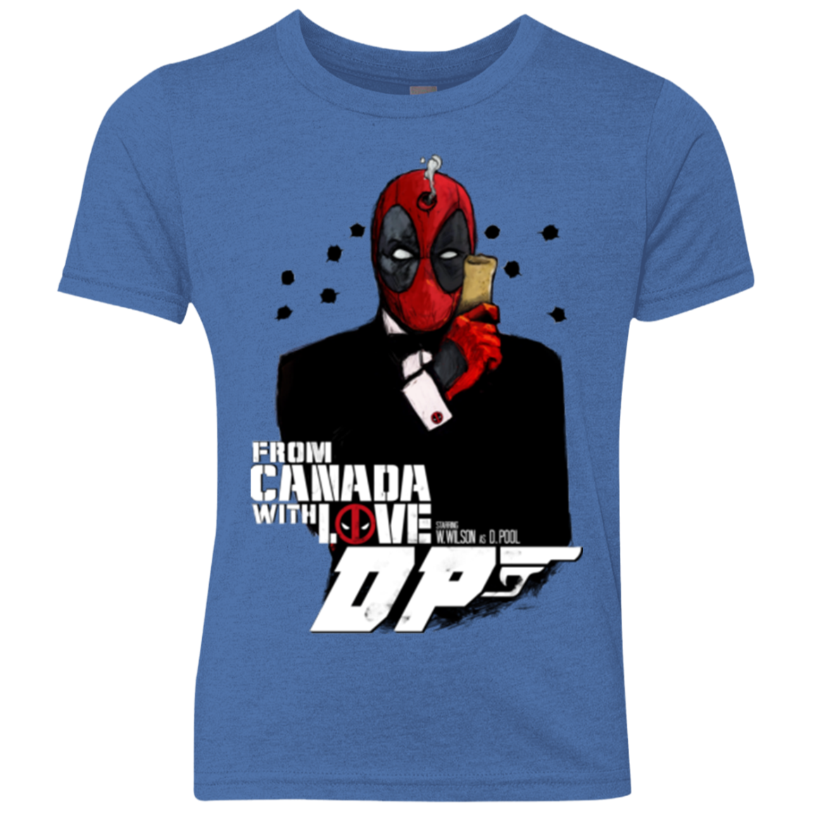 From Canada with Love Youth Triblend T-Shirt