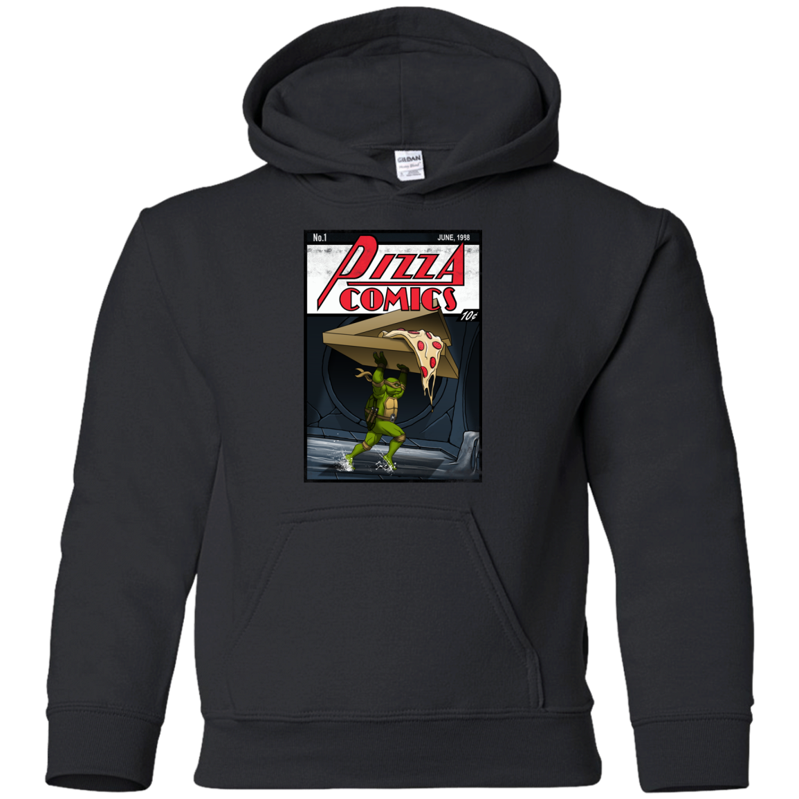 Pizza Comics Youth Hoodie