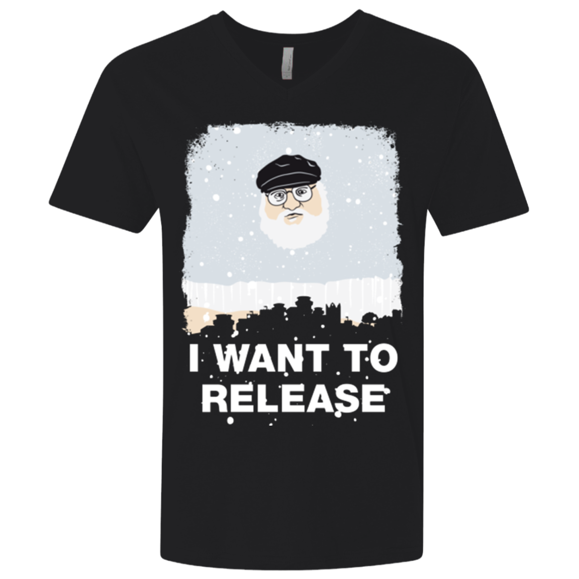I Want to Release Men's Premium V-Neck