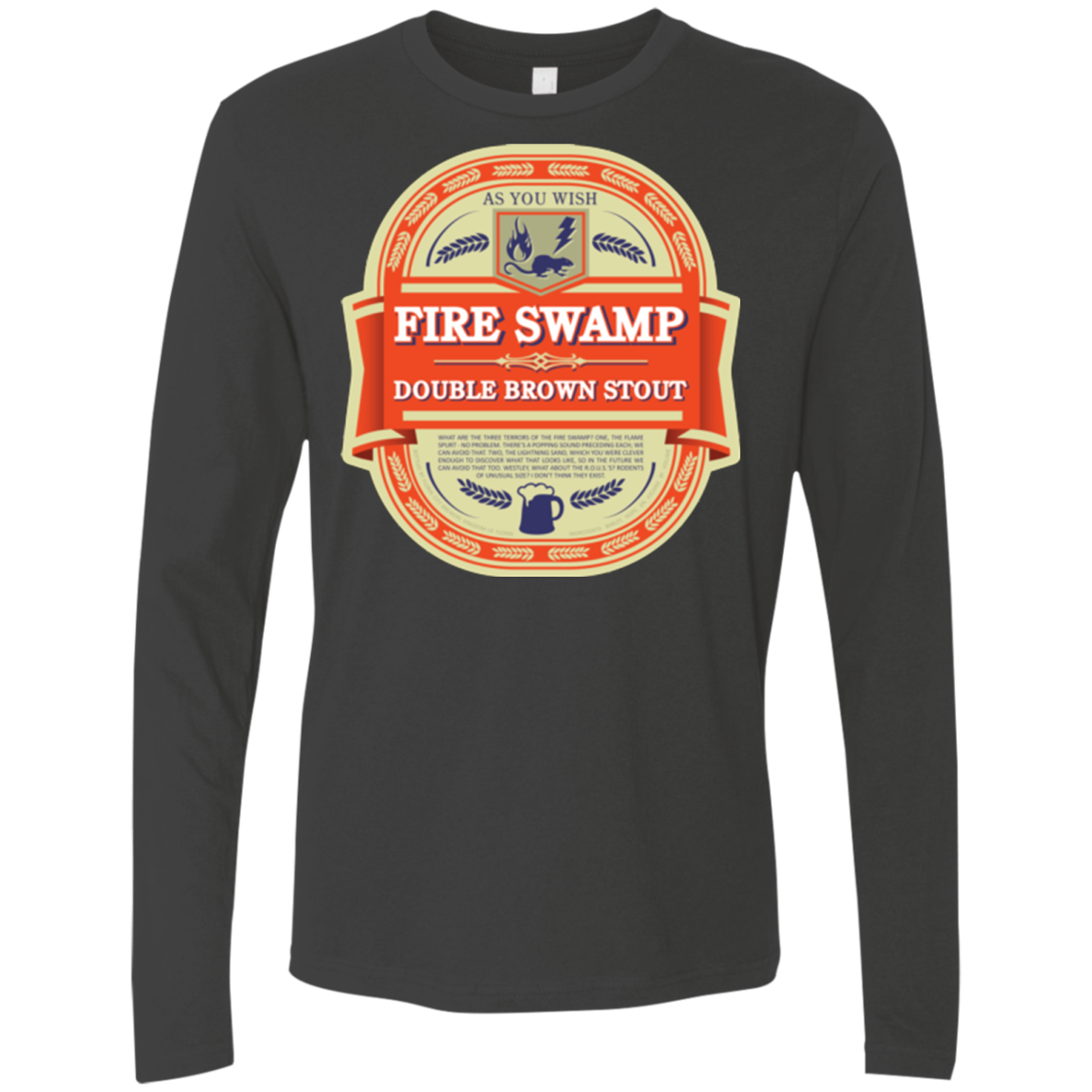 Fire Swamp Ale Men's Premium Long Sleeve