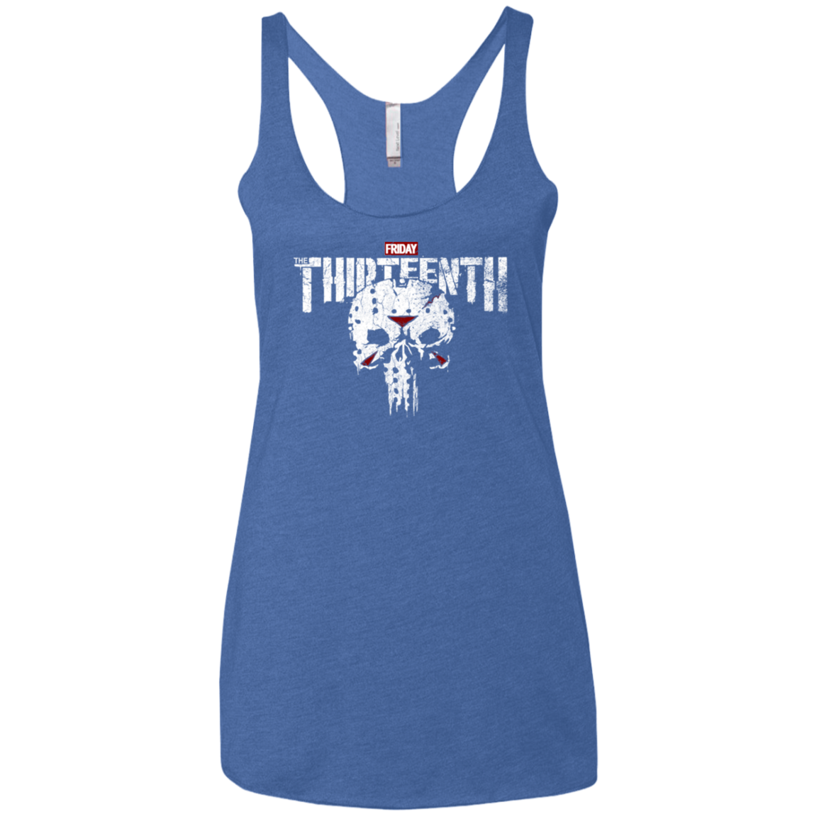 Punish The Campers Women's Triblend Racerback Tank