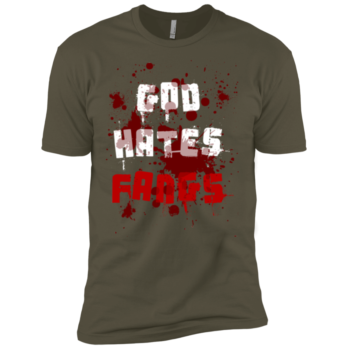 God hates fangs Men's Premium T-Shirt