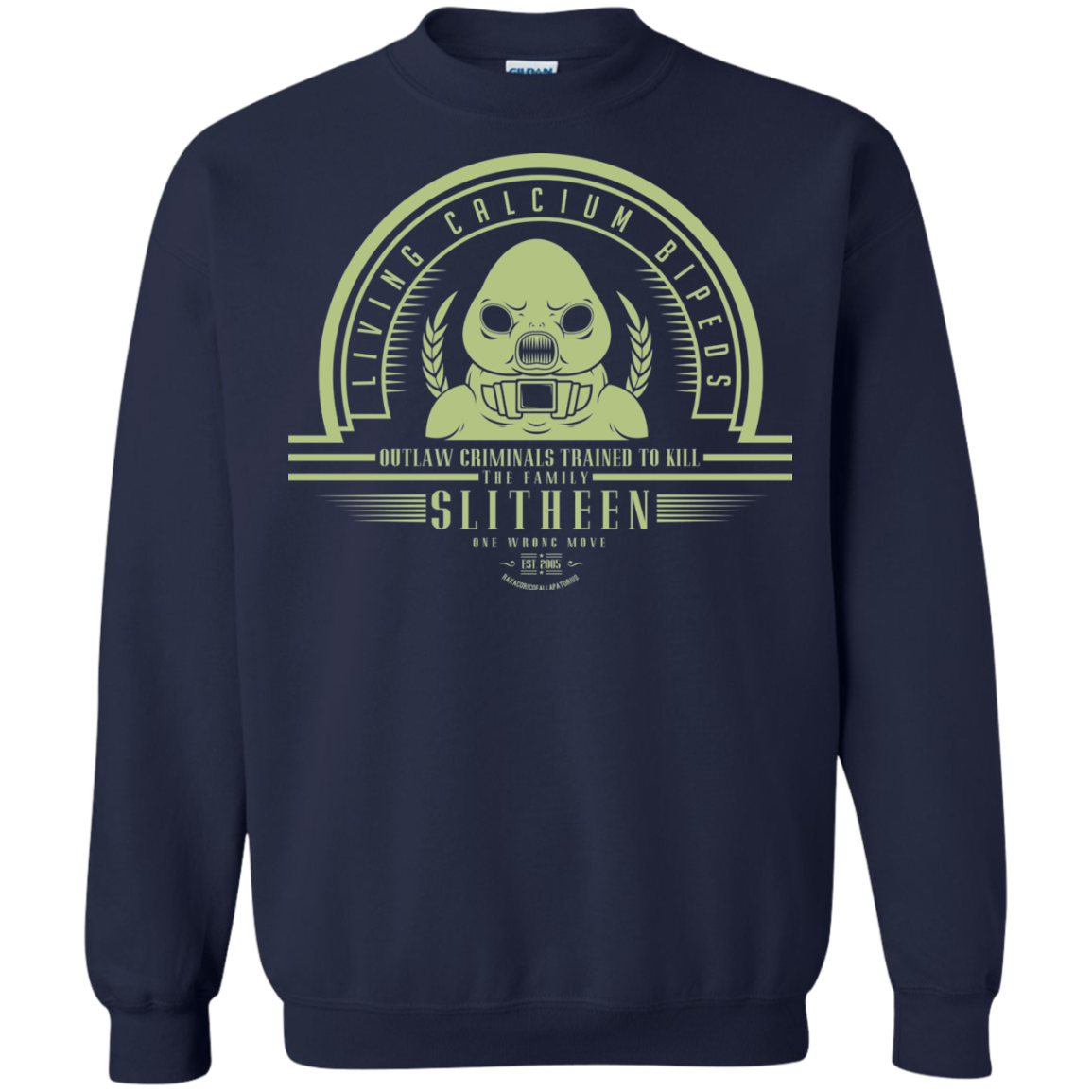 Who Villains Slitheen Crewneck Sweatshirt
