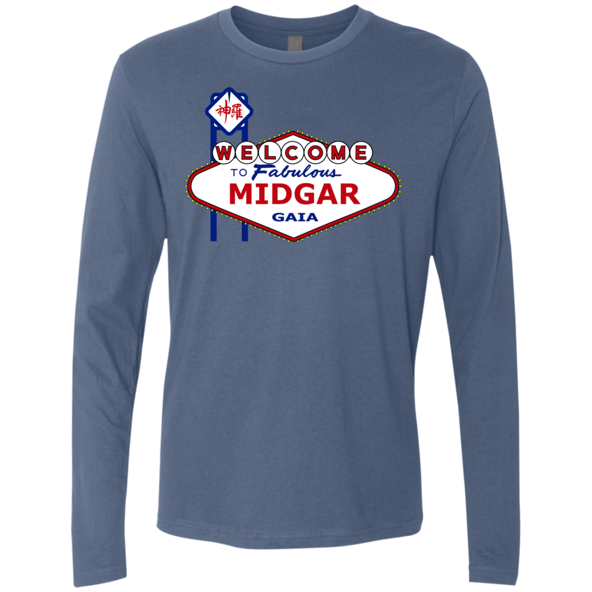 Viva Midgar Men's Premium Long Sleeve