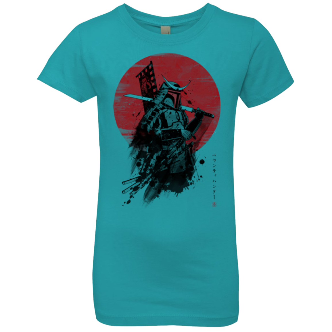 Mandalorian Samurai Girls Premium T-Shirt