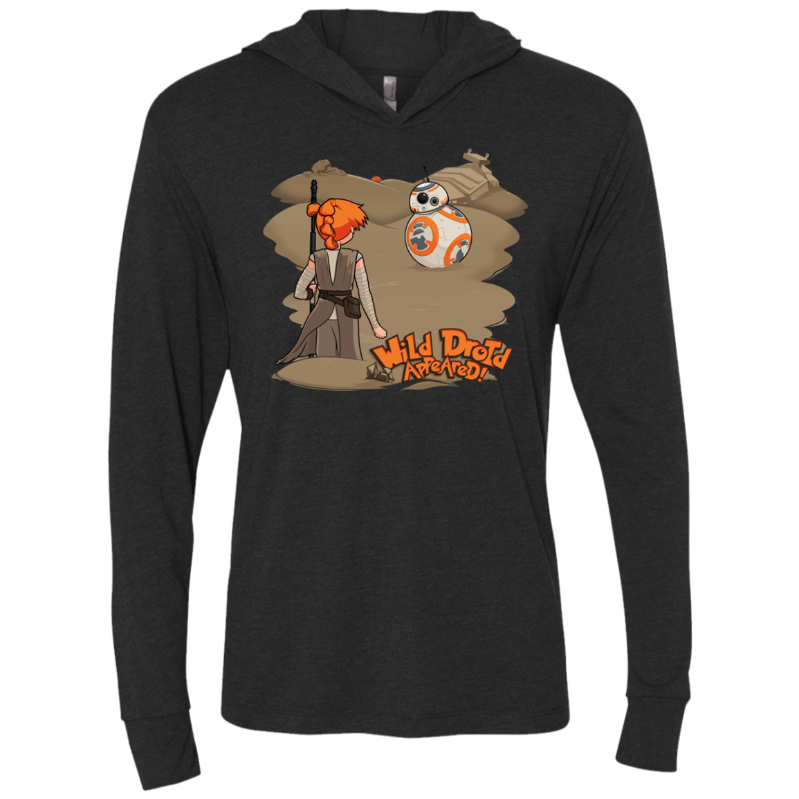 WDA Triblend Long Sleeve Hoodie Tee