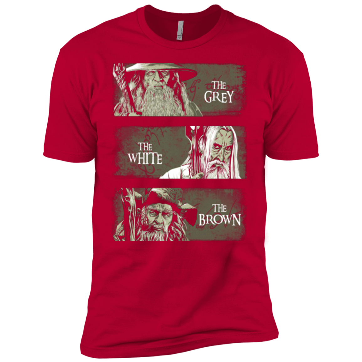 Wizards of Middle Earth Boys Premium T-Shirt