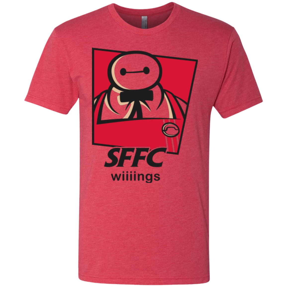 San Fransokyo Fried Chicken Men's Triblend T-Shirt